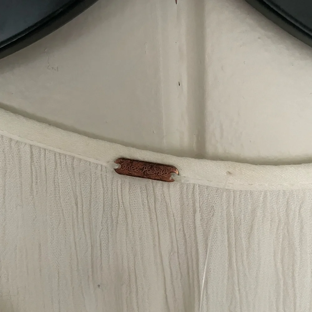 White Ruffled Boho Maxi Dress Fabulous!! - Picture 7 of 11